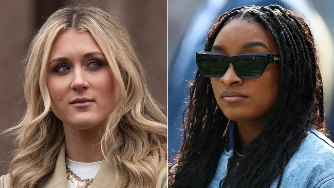 Riley Gaines talks public’s reaction to Simone Biles’ personal attack: ‘Almost feel bad for her’